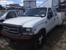 5-08232 (Trucks-Utility 4D)  Seller: Florida State D.O.T. 2003 FORD F350