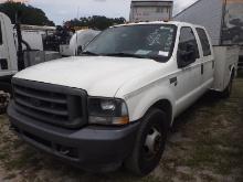 5-08234 (Trucks-Utility 4D)  Seller: Florida State D.O.T. 2003 FORD F350