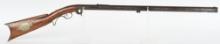 EARLY UNDER HAMMER PERCUSSION HEAVY BARREL RIFLE