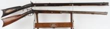 LOT OF 2: KENTUCKY STYLE PERCUSSION RIFLES