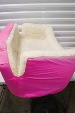 Pink Dog Bed, Sofa