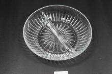 Glass Divided Serving Dish
