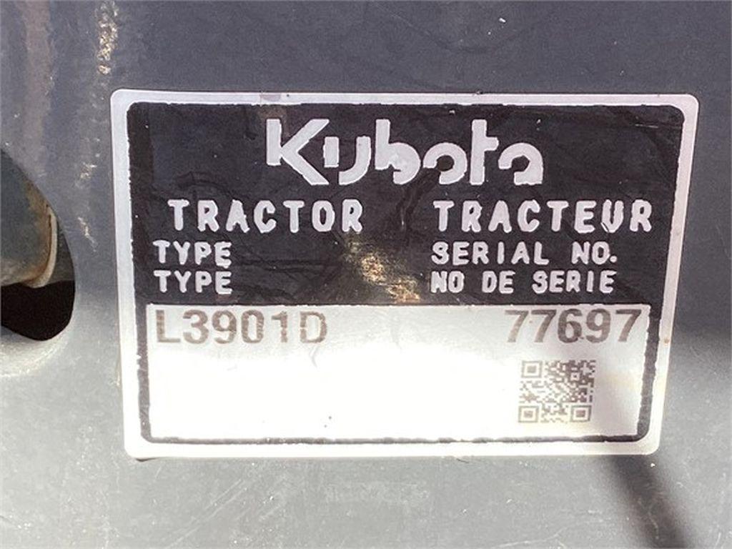 2018 KUBOTA L3901HST COMPACT TRACTOR