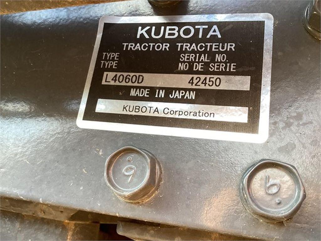 2018 KUBOTA L4060 FARM TRACTOR