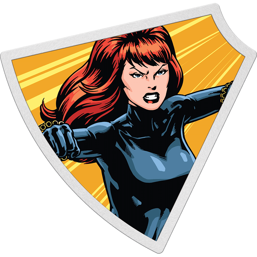 Marvel - Avengers 60th Anniversary - Black Widow 1oz Silver Coin