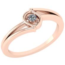 CERTIFIED 0.9 CTW J/SI2 ROUND (LAB GROWN Certified DIAMOND SOLITAIRE RING ) IN 14K YELLOW GOLD