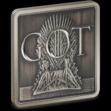 Game of Thrones(TM) - Iron Throne 1oz Silver Medallion