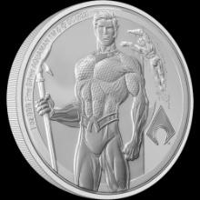 AQUAMAN(TM) Emblem 1oz Silver Coin