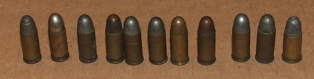 31 Rounds Old Pistol Ammo & Box