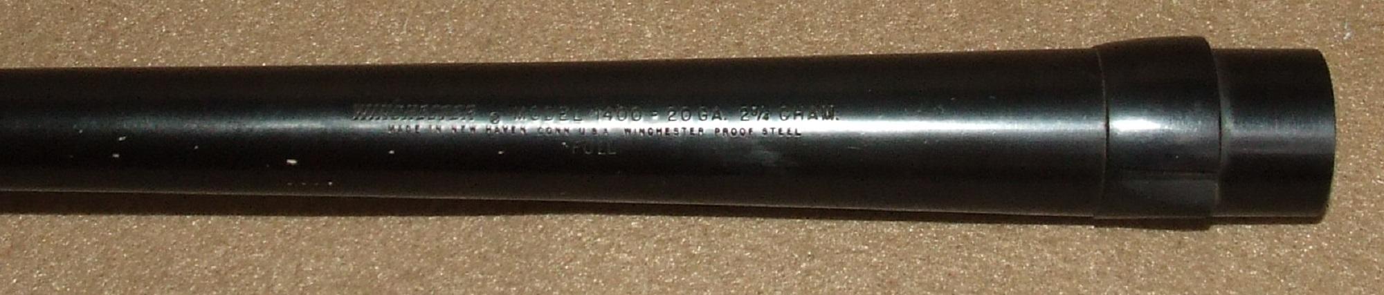 Winchester 1400 20 ga Barrel