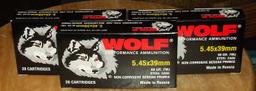 2 - 20 Rounds Wolf 5.45X39mm