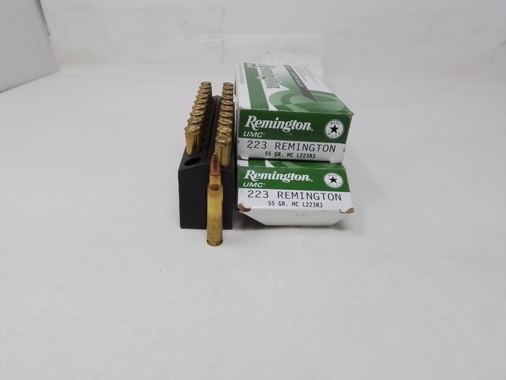 2-20rnd remington UMC .223 Remington 55gr MC