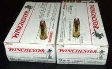 2 - 50 Rnd Boxes Winchester 9mm Luger