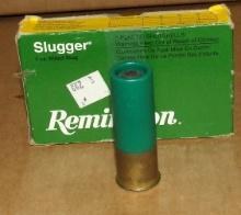 6 Rounds Remington 12 ga Slugger