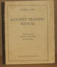 Bayonet Training Manual, Army War College