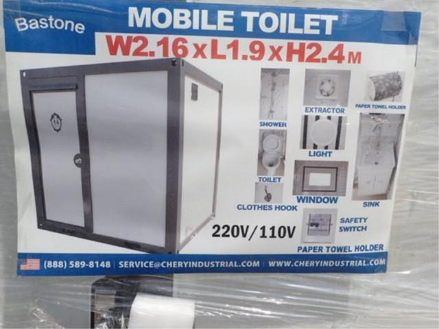 Bastone Mobile Toilet w/ Shower