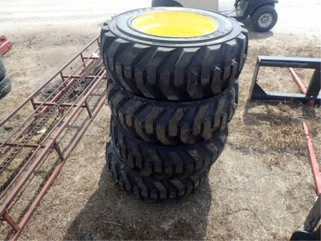 (4) 10-16.5 New Holland Tires & Rims (NEW)