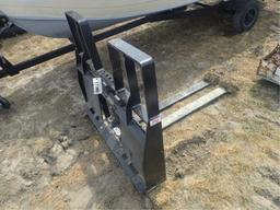 Kivel 48" 4200 lb. Pallet Fork Skid Steer Attach*