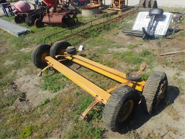 (2) Yellow Axles w/ Brakes