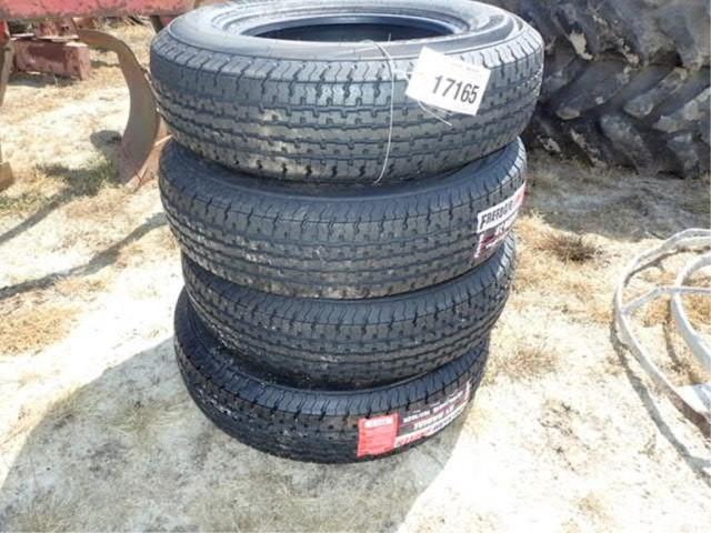 (4) 205/75-15 TIRES (NEW)