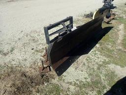 Skid Steer Quick Hitch Snow Plow