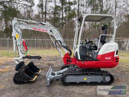 2022 TAKEUCHI TB230 MINI-EXCAVATOR SN-130008706