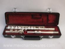 Jupiter Silverplated Flute in Hard Case, 2 lbs 10 oz