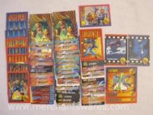 Assorted Marvel Trading Cards including '94 Fleer Ultra, 1996 Fleer and 1993 X-Men: Series 2, 4 oz