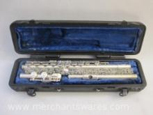 Selmer Silverplated Flute in Hard Case, 2 lbs 13 oz