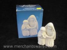 Avon Nativity Collectibles "Children in Prayer Porcelain Figurine 10th Anniversary 1991 in Original