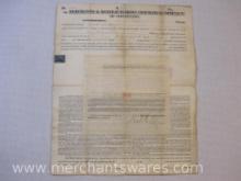 1904 Insurance Claim from Merchants and Manufacturers Insurance Company of Cincinnati