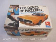 AMT The Dukes of Hazzard "General Lee" Dodge Charger 1/25 Scale Plastic Model Kit 8597, assembled in