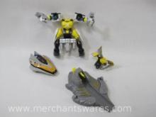 Bandai Power Rangers Ninja Storm Yellow Wind Triple Zord Morphin Lion, Wild Force Yellow Eagle