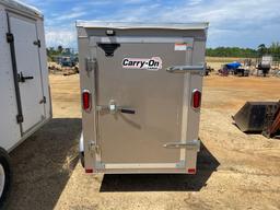 273 - 2024 CARRY-ON CARGO 4X6 ENCLOSED TRAILER