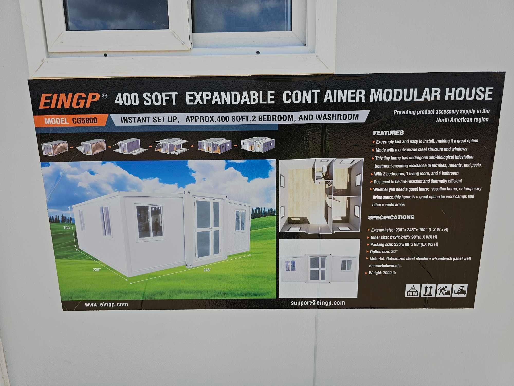 596 - ABSOLUTE - CONTAINER MODULAR HOUSE