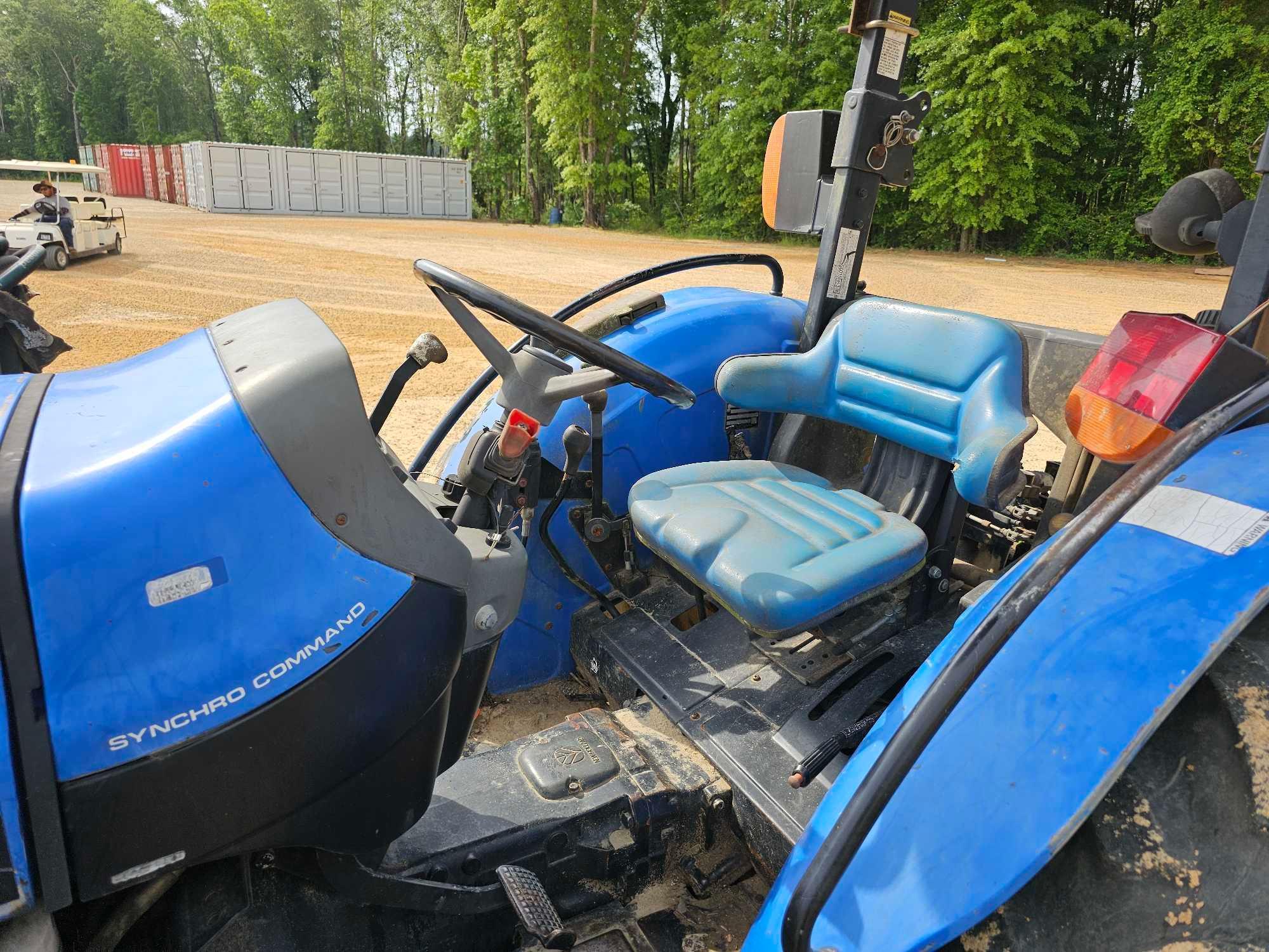 718 - ABSOLUTE - NEW HOLLAND TN75 4WD TRACTOR
