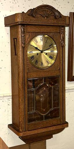 Vintage Wall Clock 28" Long