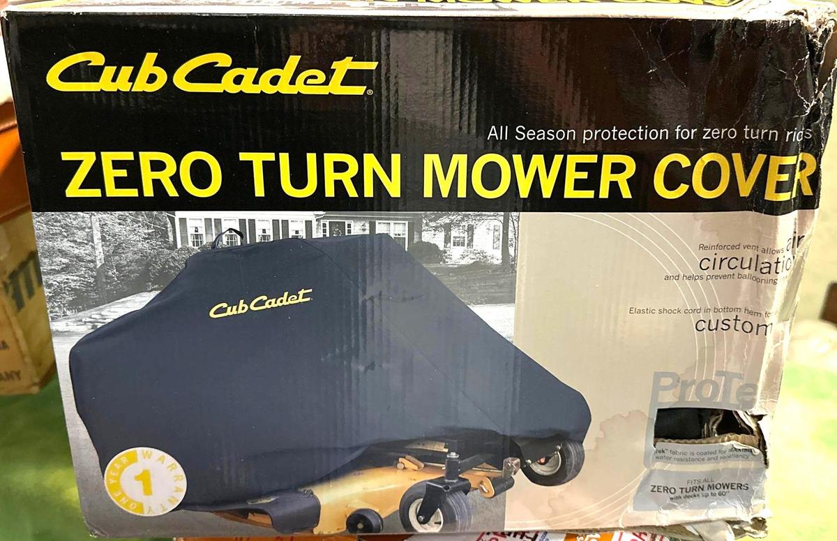 NIB Cub Cadet Zero Turn Mower Cover - fits Mowers with Decks up to 60"