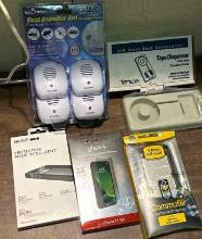 Pest Repeller Aids, Cellphone Cases and Screen Protector and Tape Dispenser- ALL NEW
