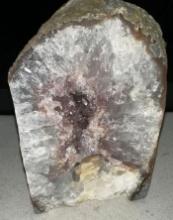 Large Geode with Amethyst Crystals