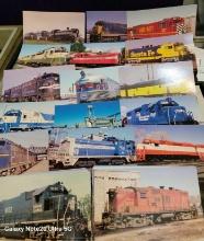 50 Railroad Postcards