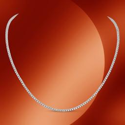 14K Gold 6.48cts Diamond Necklace