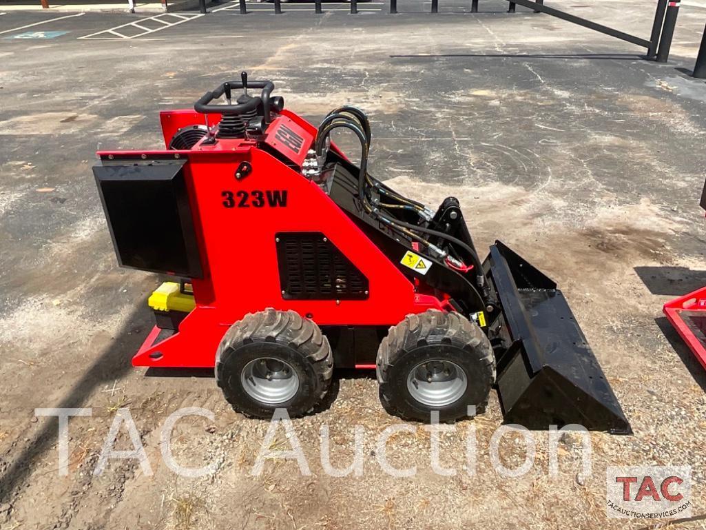 New 323W Mini Skid Steer Loader