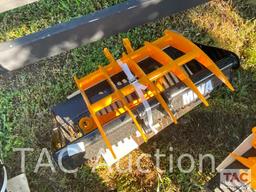 New (3) Piece Mini Excavator Attachment Set