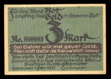 1921 Notgeld ... Old German Money