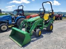 2018 John Deere 1025R Compact Loader Tractor 'Elite Ride & Drive'