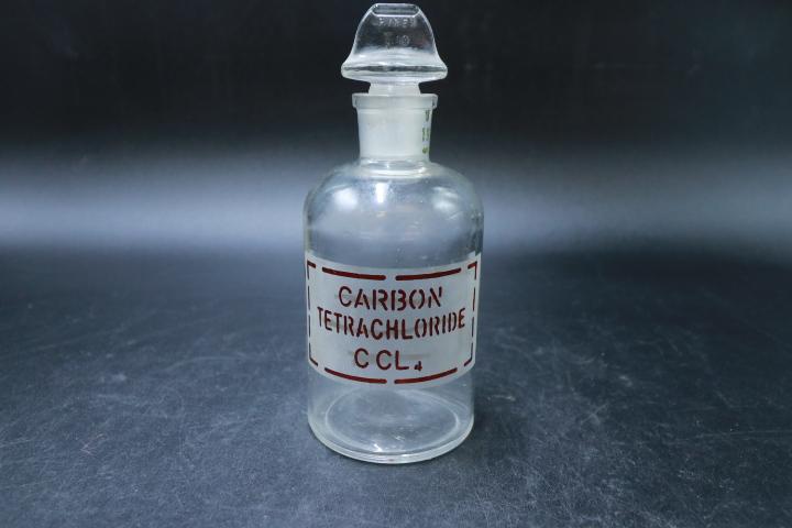 Antique Carbon TetraChloride Bottle