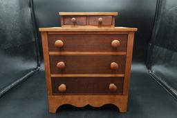 Childs Victorian Dresser with Boxes