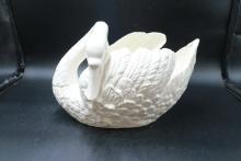 Ceramic Swann Figurine