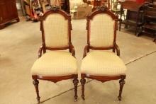 Pair of Antique Victorian Chairs